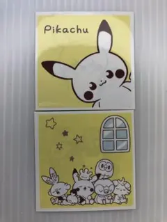 ポケピース　ウエハースシール　2点