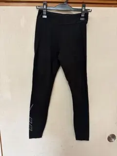 値下げ　Reebok ブラック レオパードレギンス