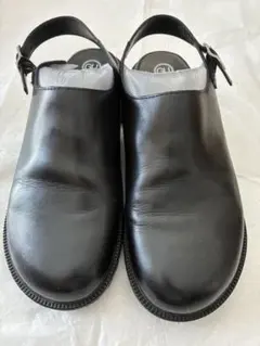 GU × UNDERCOVER レザー クロッグサンダル ブラック 28cm