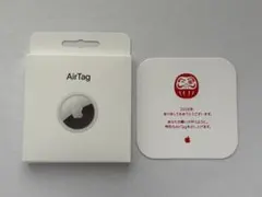 新品未使用　Apple AirTag 26年初売限定　だるまデザイン　開封済み
