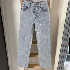 alexanderwang ストレートデニム 24インチ クラックパターンのサムネイル