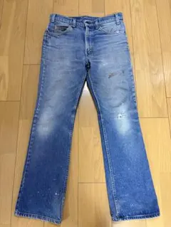 リーバイス517usa製90s80sブーツカットW32L30ペンキ