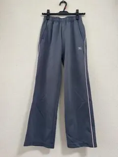 Mizuno グレー ジャージパンツ ピンクライン