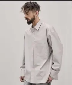 【LIDNM】SUPIMA BACK SATIN SHIRTのサムネイル