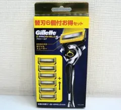 ○Gillette プロシールド 5+1 ホルダー&替刃6個付 未開封品 - メルカリ