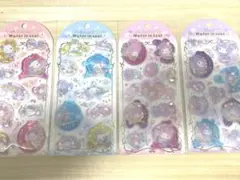 【正規品】サンリオ　ウォーターシール4点セット【未使用】