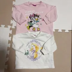 Disney ミニー プリンセス 80サイズ トレーナー 2点セット バースデイ