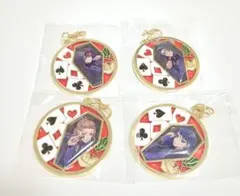 ツイステ ハーツラビュル寮 ステンドグラス風チャーム リドル デュース トレイ