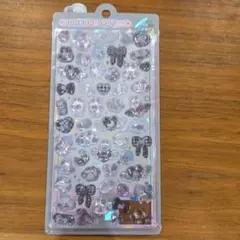 【正規品】ボンボンドロップシール　しろくろボンボン　オリジナル うさぎ