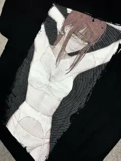 チェンソーマン 原作 バックプリント ナース姿 パワー マキマ Tシャツ