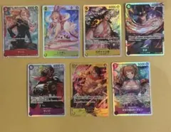 ONE PIECE カードゲーム SR6枚 SEC1枚 セット売り