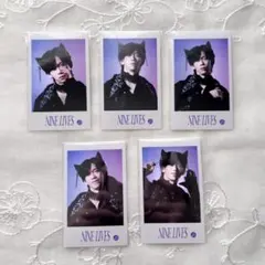 超特急 リョウガ ミニフォト 5枚 NINE LIVES コンプリートセット