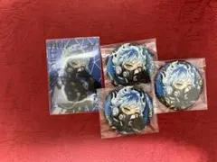 ツイステ　オルト　ブレイジングジュエル　缶バッジ　オーロラカード