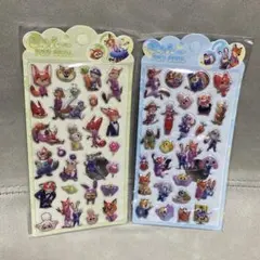 海外　ズートピア 立体　Zootopia 3D ボンボンドロップシール　シール