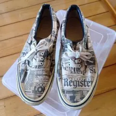 vans era ニュースペーパー柄 80's 28cmのサムネイル