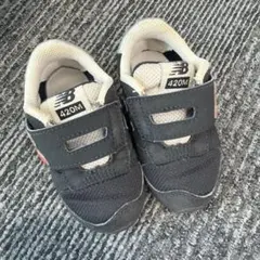New Balance 420M ベビー・キッズシューズ ブラック13.5㎝