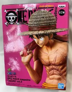 ONE PIECE magazine Vol.2 ルフィ フィギュア 未使用