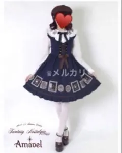 ☪︎·̩͙ 最終価格 Amavel ブラウス&ジャンスカ 正規品