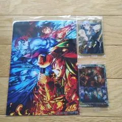 鬼滅の刃 クリアファイルとカードセット