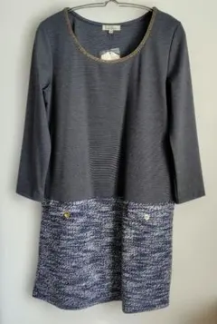 ロペピクニック 七分袖ミニワンピース/チュニック　サイズ38