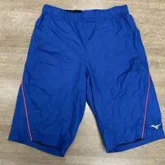 ミズノ ハーフパンツ XL 青