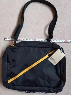 ★タグ付き新品★Jack Wolfskin ショルダーバッグ ブラック/L★