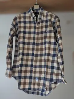 Ralph Lauren チェック柄ネルシャツ 15 1/2 - 32