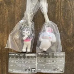 サンリオキャラクターズ　ミニチュアチャーム　クロミ　シナモロール