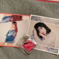 スダンナ＆鷲尾伶菜フォトカード＆ネームキーホルダー