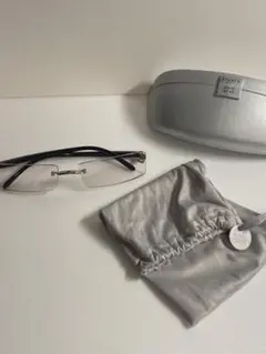 STARCK EYES P0214 アランミクリコラボ 　リムレス 　美品 STARCK EYES 