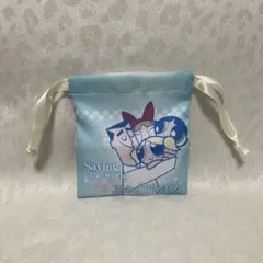 パワーパフガールズ 巾着 ブロッサム バブルス バターカップ ユートニウム博士