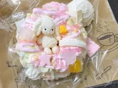 Doro Studio レア リボン ラメ 透明 うさぎ スクイーズ ドロ - メルカリ