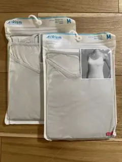 エアリズム キャミソール M グレー（2点）