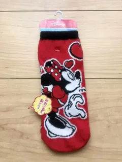 ミニー　ミッキー　ハート柄ソックス 23-25cm
