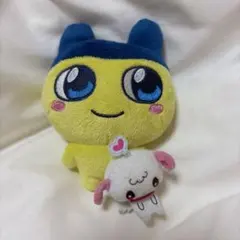 まめっちとハピハピっちのマスコット ぬいぐるみ キーホルダー