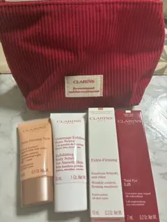 CLARINS スキンケアセット ポーチ付きのサムネイル