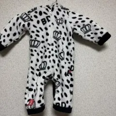 ベビードール ダルメシアン ロンパース 80