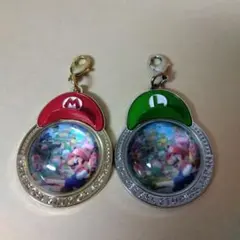 USJ スーパーニンテンドーワールド マリオ ルイージー チャームセット