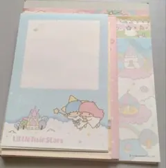 リトルツインスターズ キキとララ ボリュームいっぱい！レターセット