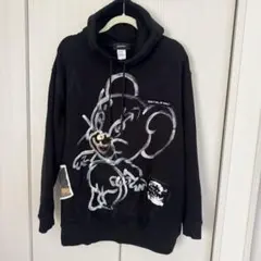 Guernika トムとジェリー アノニマス パーカー ブラック ゲルニカ