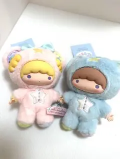 新品　サンリオ　リトルツインスターズ　星空のエンジェル　マスコットホルダー
