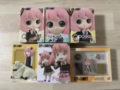 SPY×FAMILY Anya Forger フィギュア 6点セット