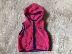 【人気】THE NORTH FACE ボアフリースベスト 90サイズ ピンク