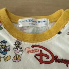 東京ディズニーリゾート 長袖Tシャツ 80