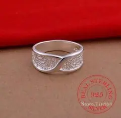 614 シルバー リング s925 ハワイアン ジュエリー ブライダル 韓国