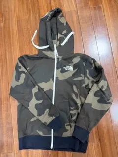 THE NORTH FACE 迷彩柄 ジップアップパーカー