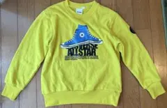 Converse ALL STAR スウェット イエロー　120cmのサムネイル