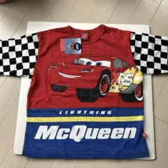 未使用　タグ付き　ベビードール　カーズ　Tシャツ　マックイーン　ゆったり