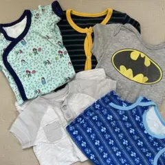 おまとめ70★男の子ロンパース５枚セット♪70