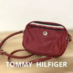 TOMMY HILFIGER ショルダーバッグ レッド